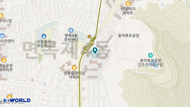 면목종합사회복지관병설 면목데이케어센터 위치 지도