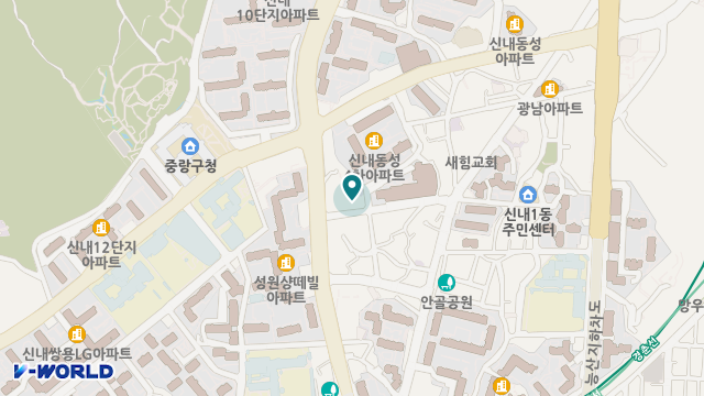 가천단기보호센터 위치 지도