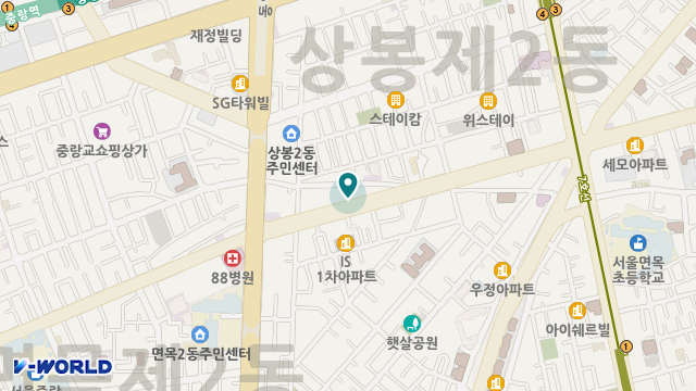 엘림요양원 단기보호 위치 지도