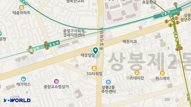 가족사랑 데이케어 위치 지도