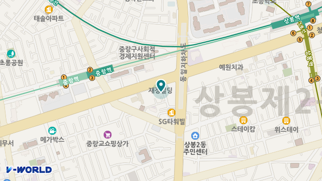 "다사랑" 방문요양센터 위치 지도