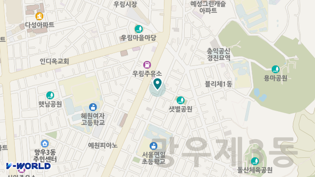 하예성복지센터 위치 지도