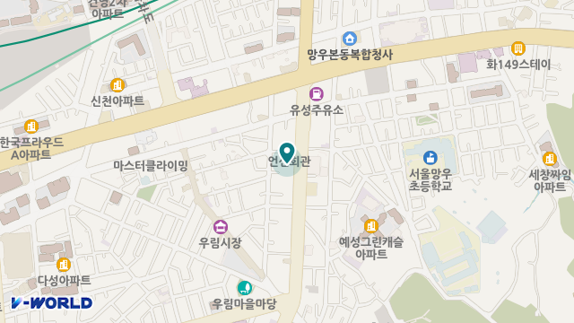 사랑방데이케어센터 위치 지도