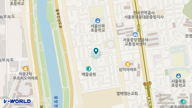 "올바른노인복지센터 위치 지도