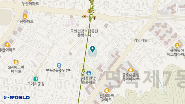100세돌봄센터 위치 지도