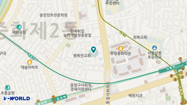 생생재가복지센터 위치 지도