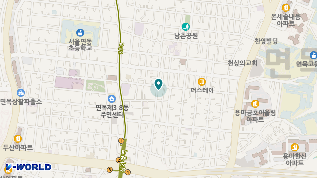 개나리방문요양센터 위치 지도