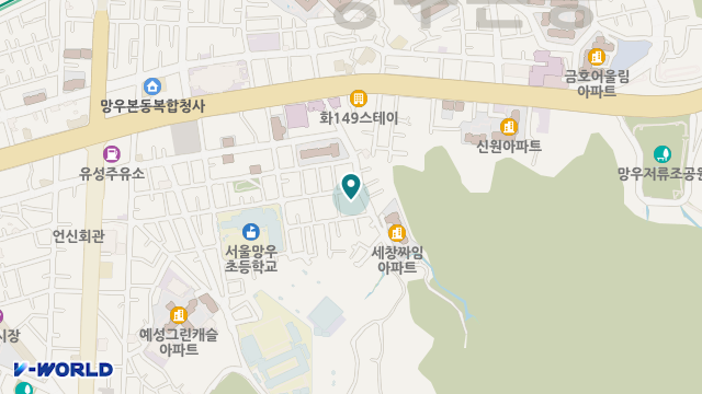 중랑제일주야간보호센터 위치 지도