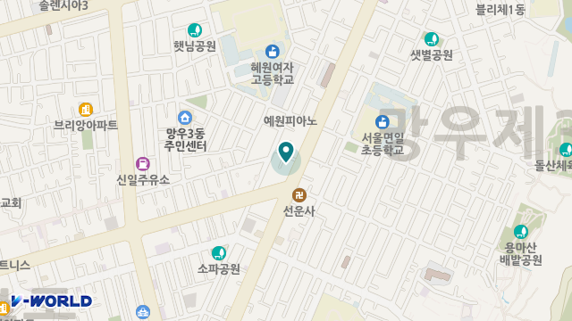 한기묘복지센터 위치 지도