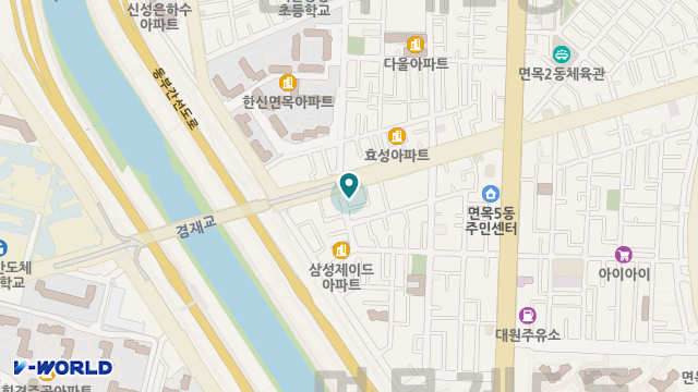 여명재가복지센터 위치 지도