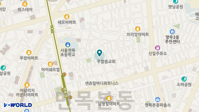 우리사랑재가복지센터 위치 지도