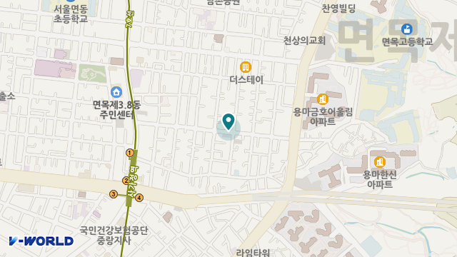 서울사랑방문요양센터 위치 지도