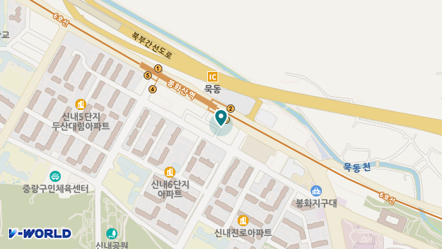 국민재가노인복지센터 위치 지도