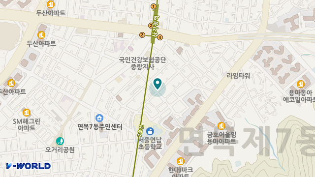 가까운재가복지센터 위치 지도