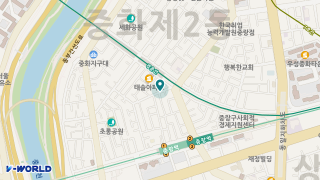 사랑나눔방문요양센터 위치 지도
