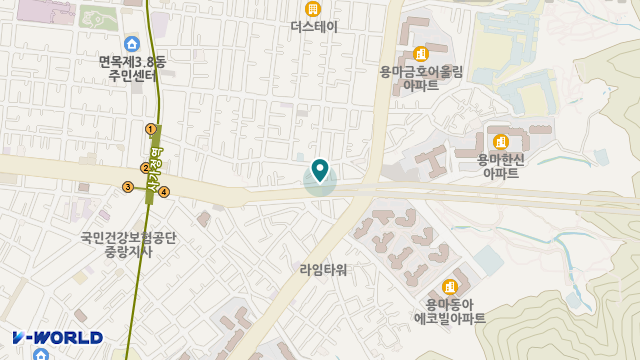 우리재가복지센터 위치 지도