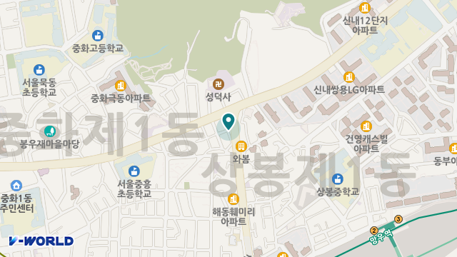 가문재가복지센터 위치 지도