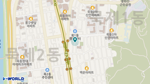 아크시니어케어 영영센터 위치 지도