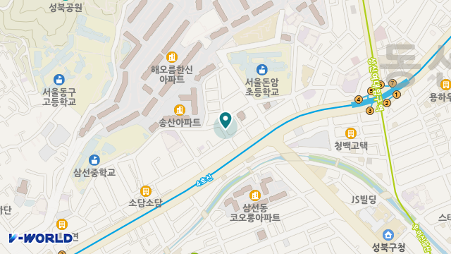 동소문데이케어센터 위치 지도