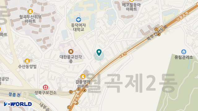 진각홈케어 성북센터 위치 지도