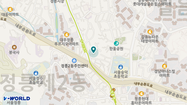 명성노인복지센터 위치 지도