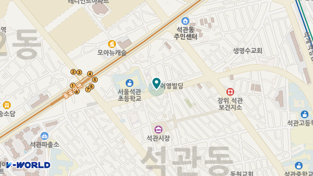 한마음재가복지센터 위치 지도