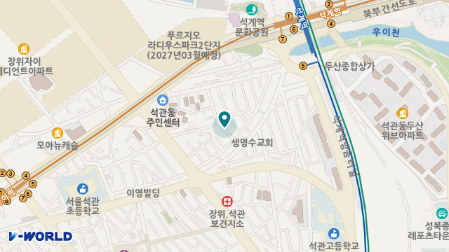 맑은샘복지센터 위치 지도