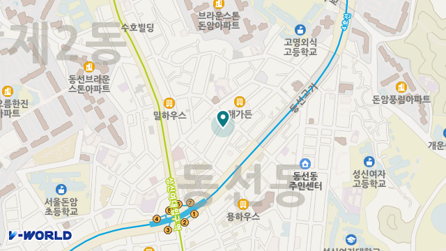 양지방문요양센터 위치 지도
