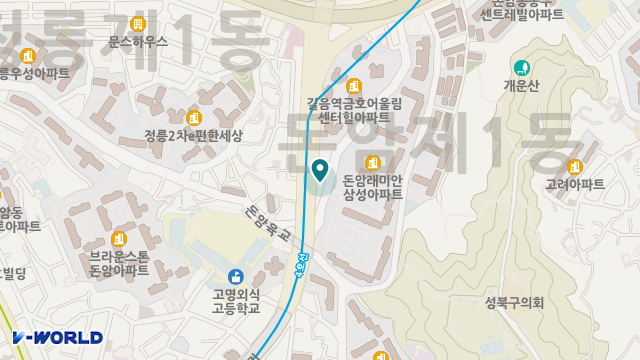 성북희망데이케어센터 위치 지도