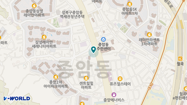 A+그린실버복지센터 위치 지도
