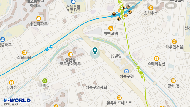 고운손길 재가복지센터 위치 지도