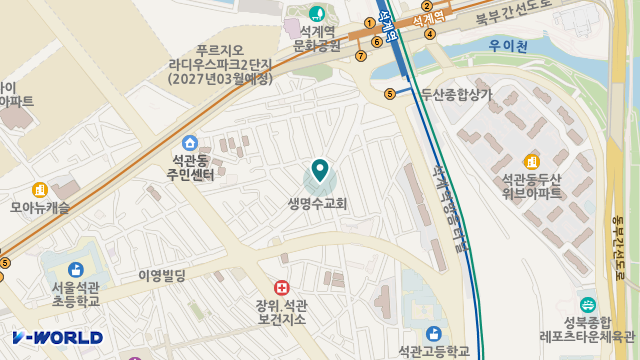 참사랑재가노인복지센터 위치 지도