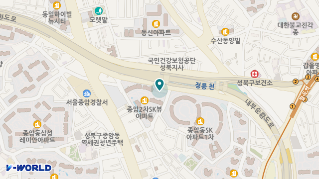 시온성 복지센터 위치 지도