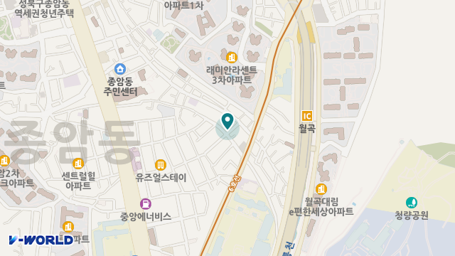 청담원 성북온유 재가복지센터 위치 지도