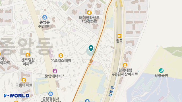 자연재가노인복지센터 위치 지도
