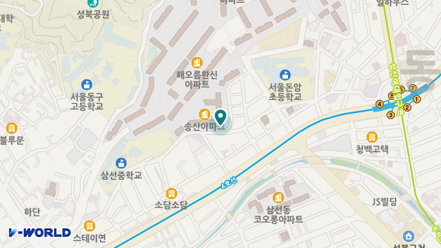 온 방문요양센터 위치 지도