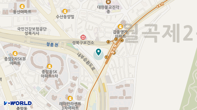 유성재가복지센터 위치 지도