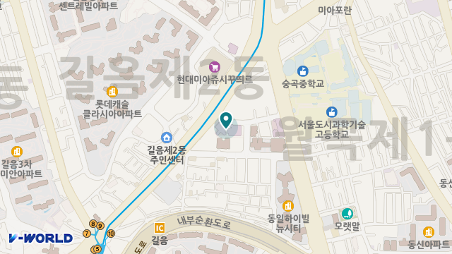 사랑나눔재가복지센터 위치 지도