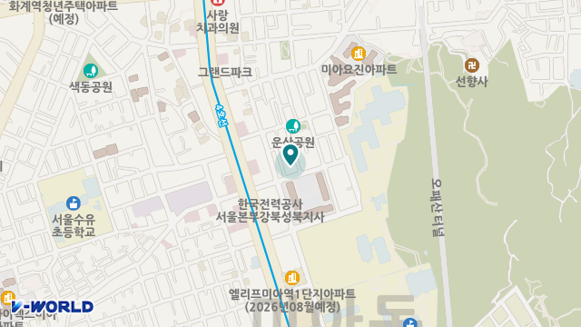 우리재가방문요양센터 위치 지도