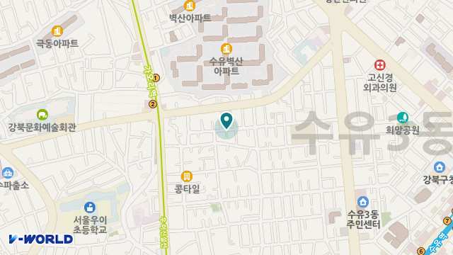 행복한재가복지센터 위치 지도