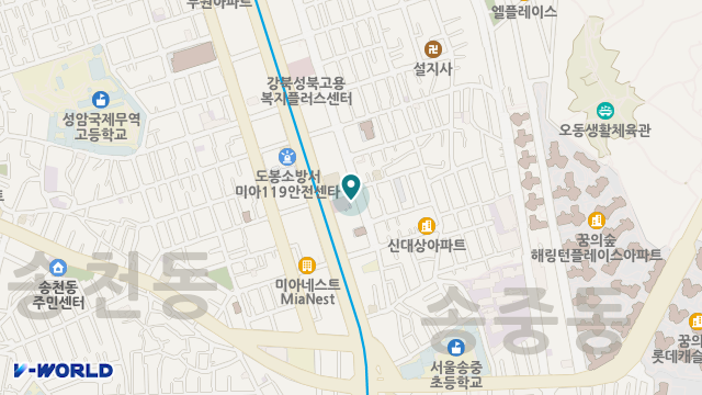 고운마음재가요양센터 위치 지도