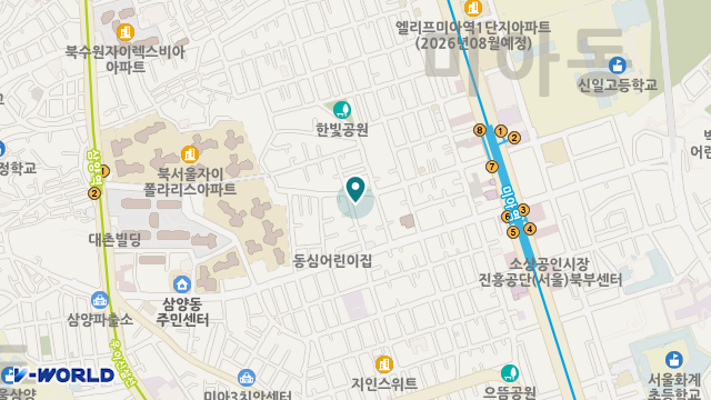 더 나눔재가복지센터 위치 지도