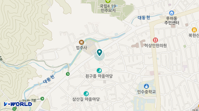 (주)휴복지법인 주간보호센터 위치 지도