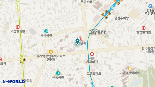 대한의료기복지용구 위치 지도