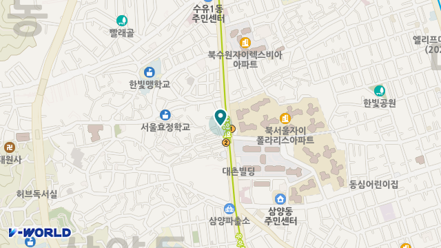 대교뉴이프 재가복지센터 서울강북센터 위치 지도