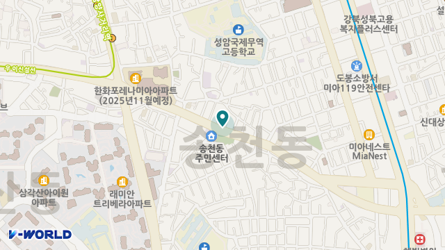 가온재가복지센터 위치 지도