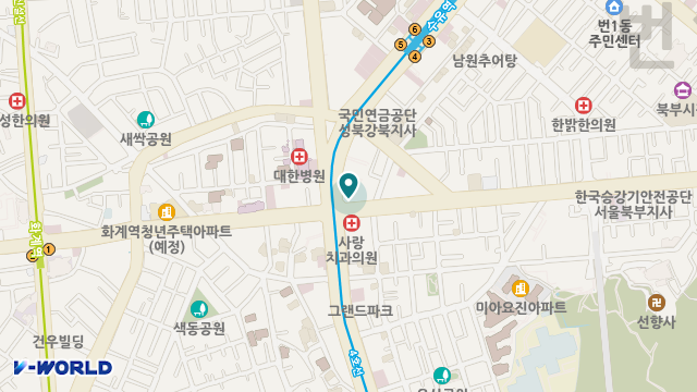 (A)효성재가복지센터 위치 지도
