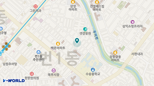 사랑보듬재가복지센터 위치 지도