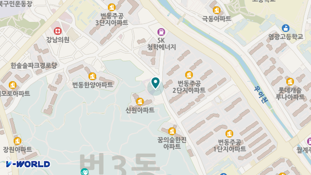 서래장기요양센터 위치 지도