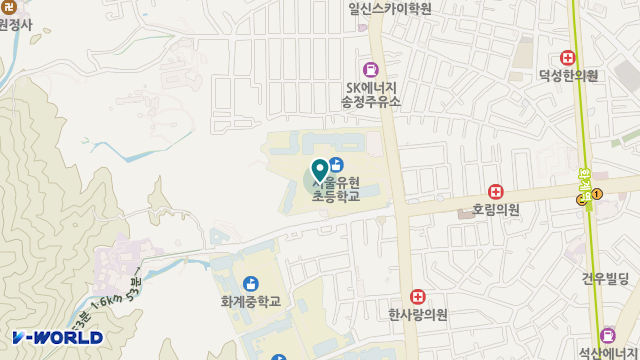 한신데이케어센터 위치 지도